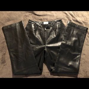 Soft lamb leather pants